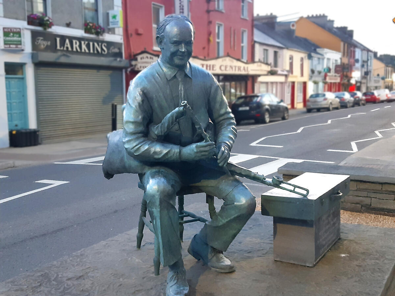 Willie Clancy Statue, Miltown Malbay, Co Clare