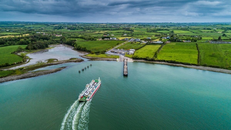 Ferry, Shannon Estuary, Co Clare